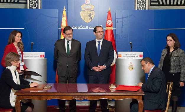 Signature de neuf conventions entre la Tunisie et l’Espagne