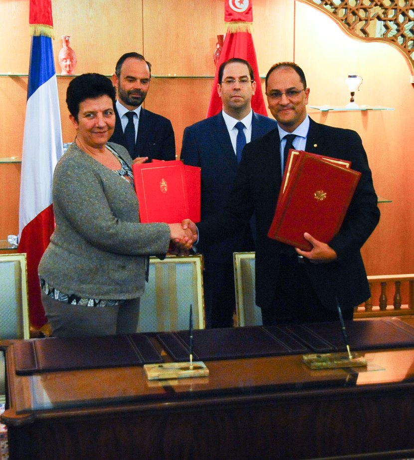Signature de plusieurs accords entre la Tunisie et la France