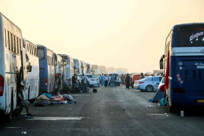 La Caravane Soumoud pour briser le blocus sur Gaza, sur le chemin du retour.