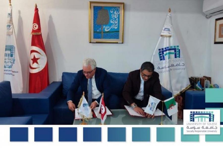  Tunisie- Algérie : Accord de coopération entre l’Université de Sousse et le Centre Universitaire de Maghnia