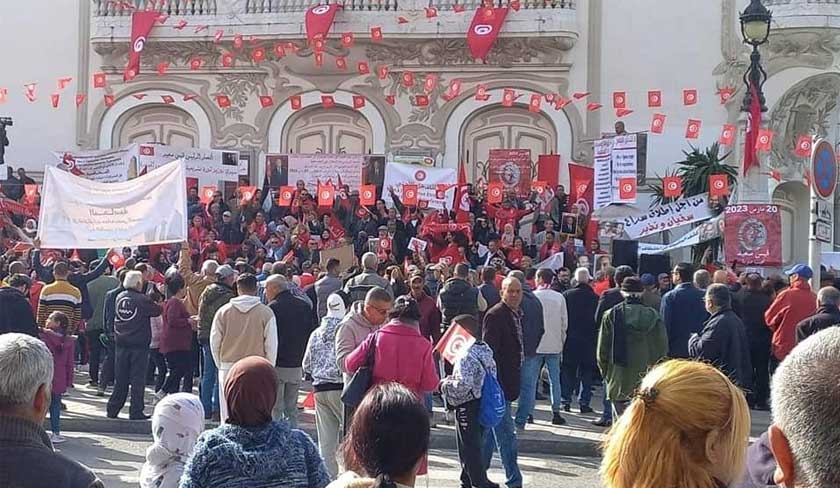 Fête de l'indépendance: Les partisans du "25 juillet" manifestent leur soutien à Kaïs Saied