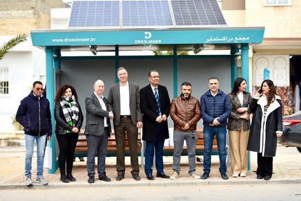 Energie solaire : Installation d'une première station de bus intelligente à Monastir