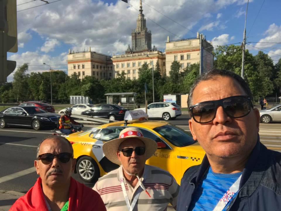Retour des supporters Tunisiens qui sont allés en Russie en voiture