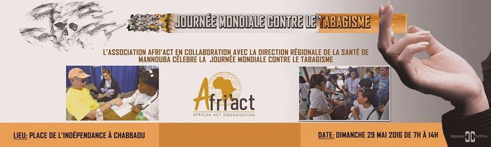 Journée mondiale contre le tabagisme: AFRI'ACT organise une journée porte ouverte de contrôle médical