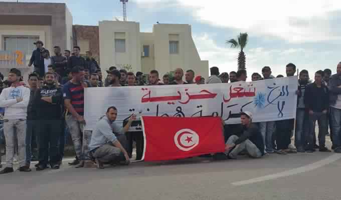 Tataouine : les protestataires lancent un ultimatum d’une semaine au Gouvernement