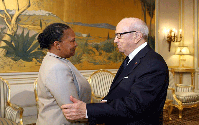 Le Président de la République reçoit la ministre française de la Justice