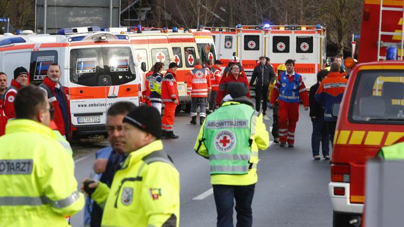 Accident de train en Allemagne: Plusieurs morts et une centaine de blessés