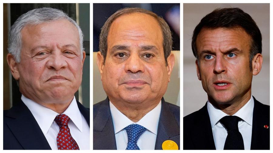 Trois chefs d'Etat appellent à un cessez-le-feu immédiat à Gaza