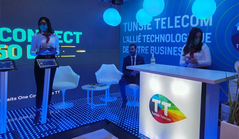 Tunisie Telecom présente ses nouveautés aux journées de l’Entreprise