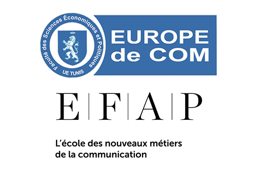 Partenariat d’échange entre l’Europe de Com Tunis et l’EFAP de Paris