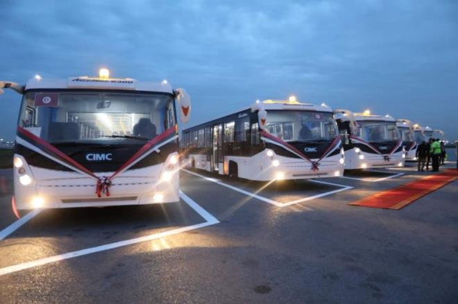 Tunisair : Acquisition de 5 nouveaux bus pour le transport de passagers entre l’aérogare et les aéronefs