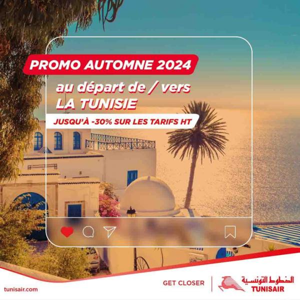 « Prenez de l’avance sur vos plans de voyage avec Tunisair! »