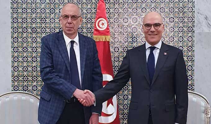 Nabil Ammar reçoit l’Ambassadeur de Russie en Tunisie