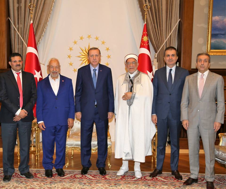 Une délégation présidée par Rached Ghannouchi reçue par Erdogan