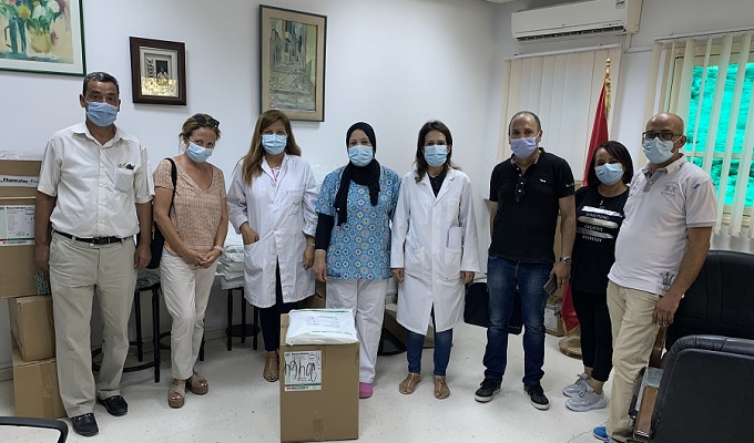 Tunisie: L'UBCI soutient les hôpitaux sinistrés par la pandémie