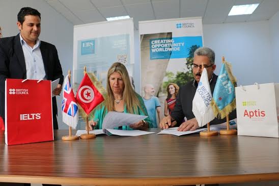 Convention de partenariat entre British Council et l’EBS