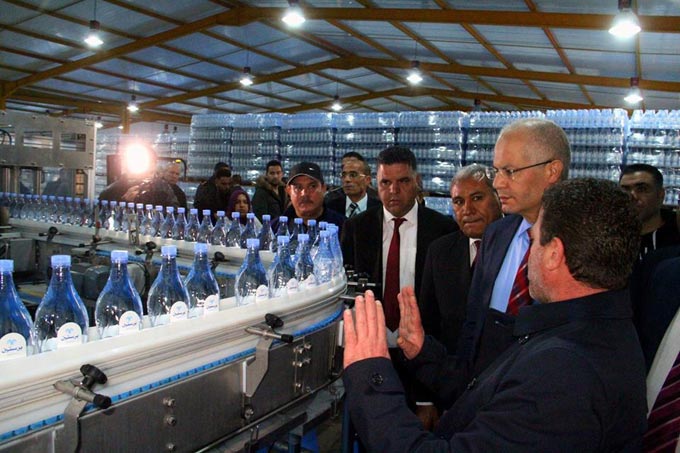 Inauguration officielle de l'unité de conditionnement d’eau minérale "Pristine"