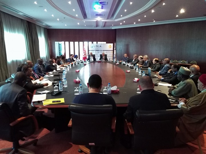 Table ronde à l’UTICA avec les Chefs des Missions Diplomatiques Africaines