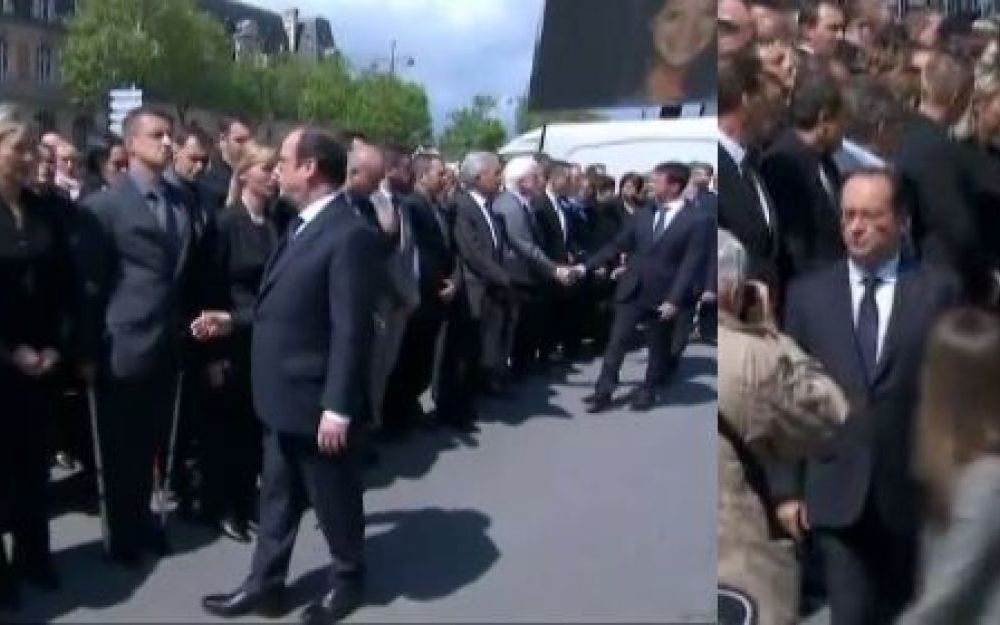 Ce policier qui envoie paître François Hollande et Manuel Valls (en vidéo) !