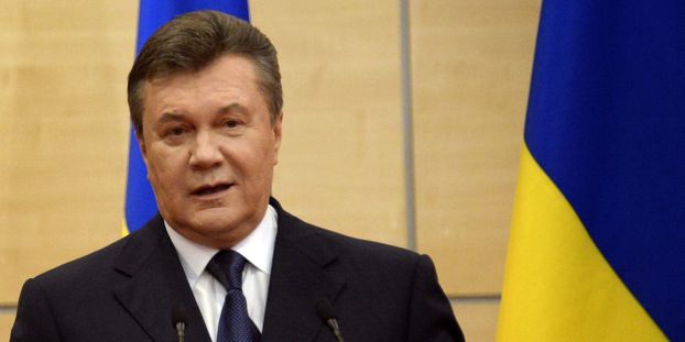 L'ancien président ukrainien Viktor Ianoukovitch placé sous sanctions par l'UE