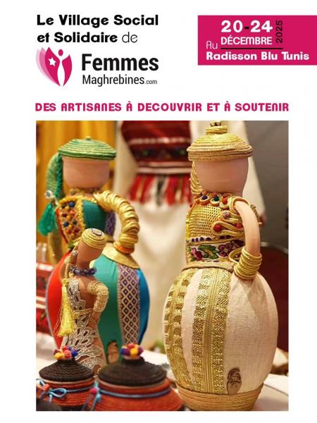 Pour la 7ᵉ édition de son Village Social et Solidaire, Femmes Maghrébines lance le Forum “Artisanes 3.0”