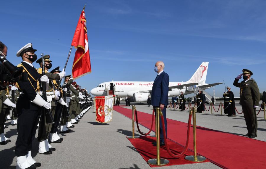 Le président Kaïs Saied en visite ce mercredi en Italie
