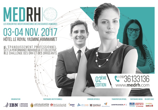 MEDRH 2017: Deuxième édition des rencontres méditerranéennes des ressources humaines