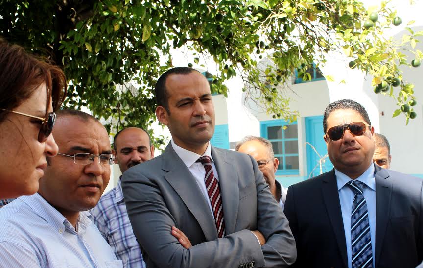 Yassine Brahim retourne à son école à Bizerte
