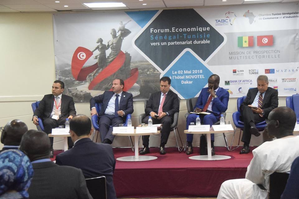 Ce forum économique Tuniso-Sénégalais se déroule sous le thème : « Vers un partenariat durable ».