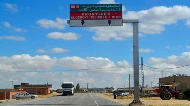 l algerie ferme ses frontieres avec la tunisie
