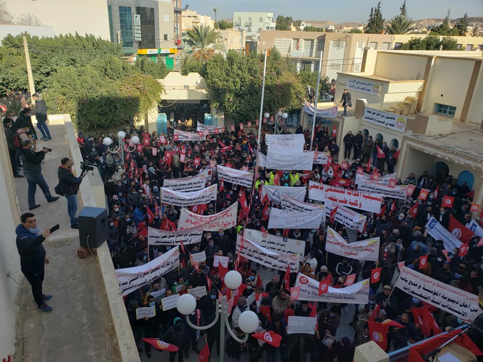 Gafsa : Grève générale régionale pour revendiquer développement et emploi
