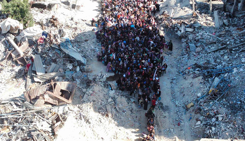 Gaza: Plus de 82 000 personnes déplacées, selon l'ONU