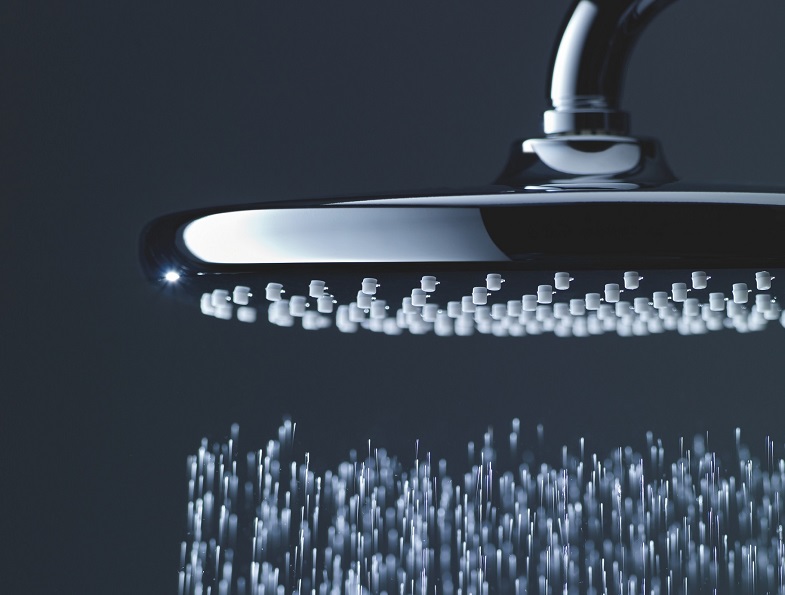 La nouvelle douche de tête Tempesta 250 de GROHE, une note rafraîchissante