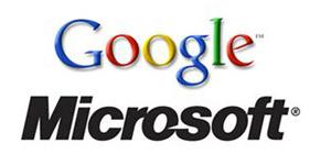 Qui de Microsoft ou Google est la marque la plus en vue ? 