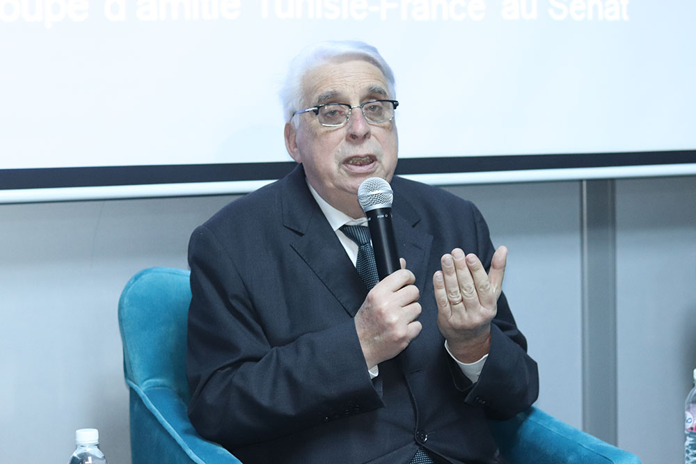 Le Sénateur et ancien ministre, Jean Pierre Sueur