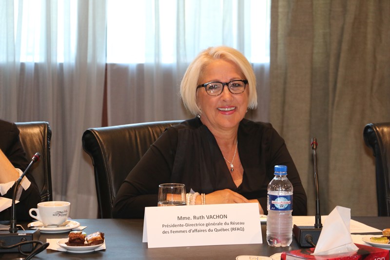 Ruth Vachon, Présidente-Directrice générale du Réseau des Femmes d’affaires du Québec (RFAQ)