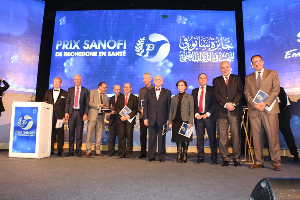 Lauréats de la 20 ème édition du prix sanofi de recherche en Santé