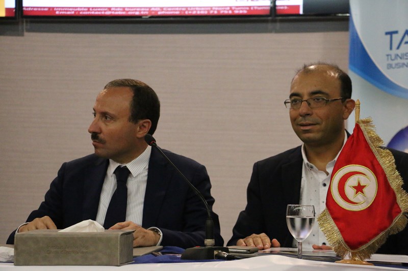 Bassem Loukil,Président du TABC et Anis Jaziri Secrétaire général et Membre Fondateur du TABC