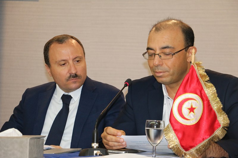 Bassem Loukil,Président du TABC et Anis Jaziri Secrétaire général et Membre Fondateur du TABC