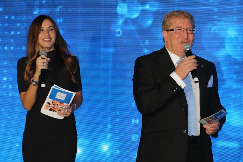 Dr. Chokri Jeribi, Country Chair de Sanofi et Ines Ben Hadj Ali