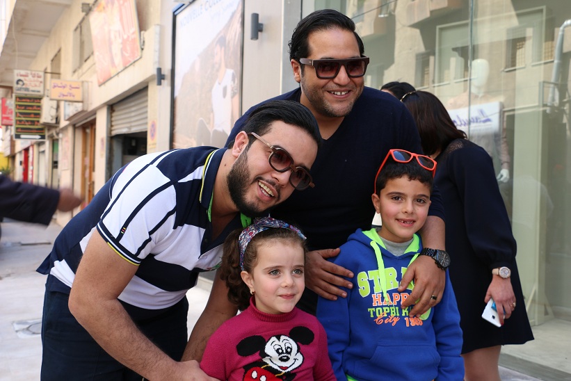 Amine Gara et Tarek Baalouche ont fait le bonheur des petits