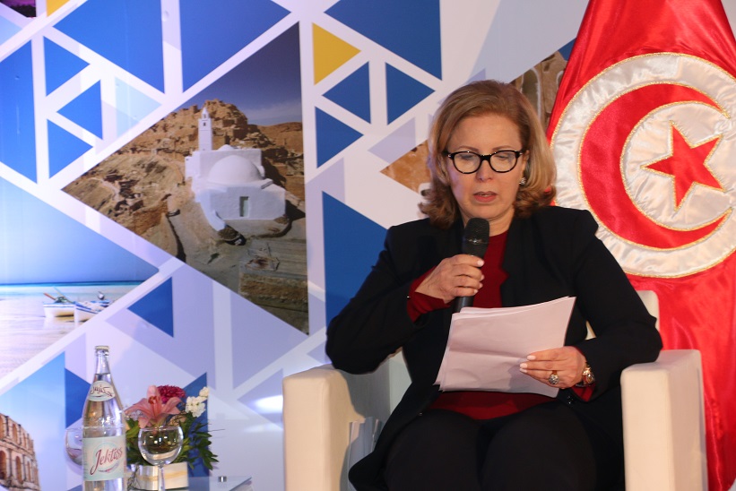 La ministre du tourisme Selma Elloumi Rekik