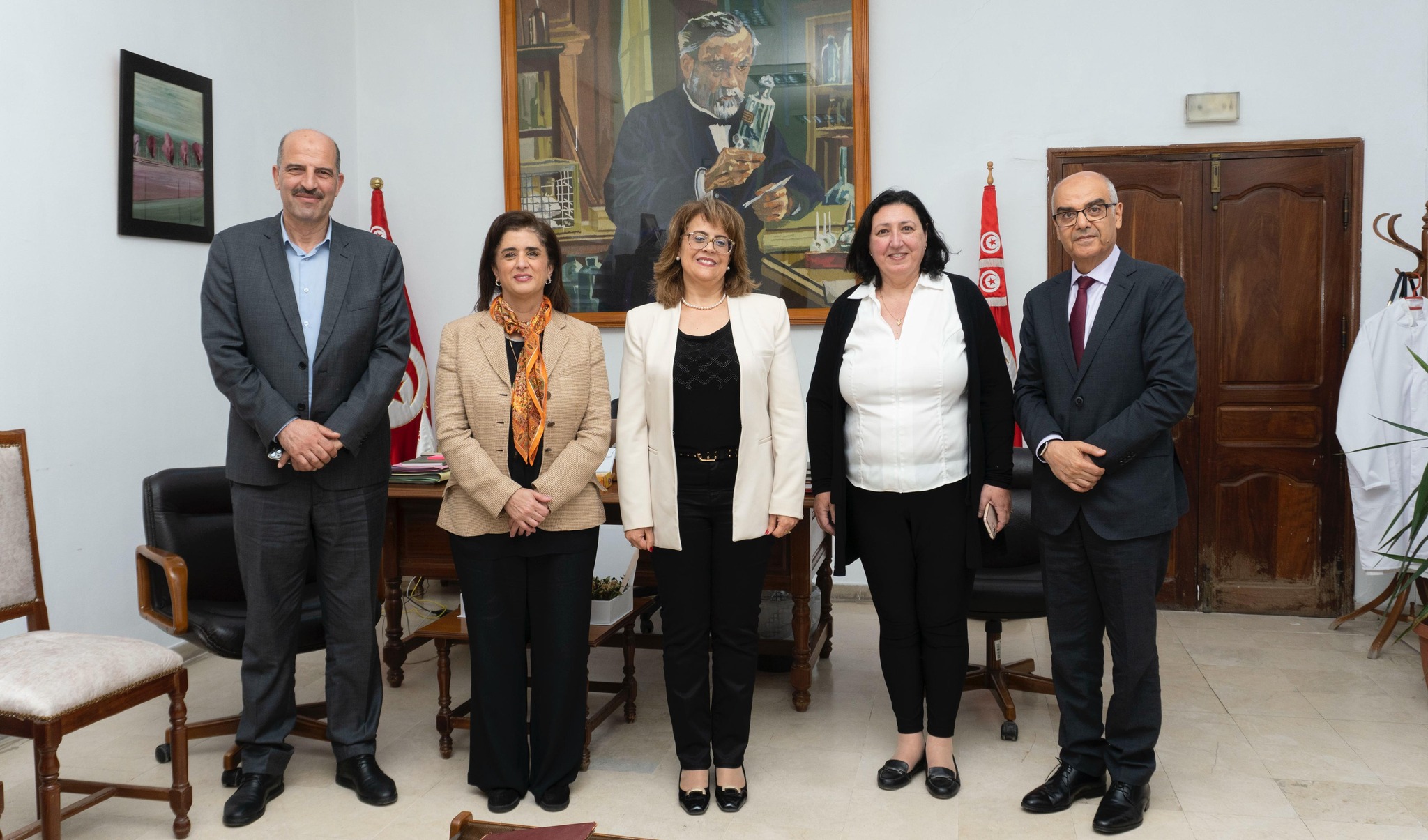 OMS : La directrice régionale pour la Méditerranée orientale visite l’Institut Pasteur de Tunis