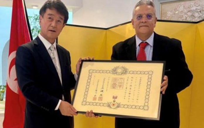 Tunisie- Japon : Trois Tunisiens décorés de l’Ordre du Soleil Levant