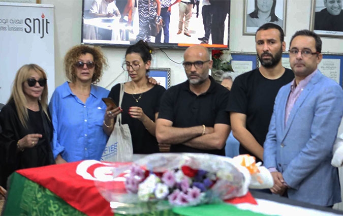 Le SNJT rend hommage à Khémais Khayati