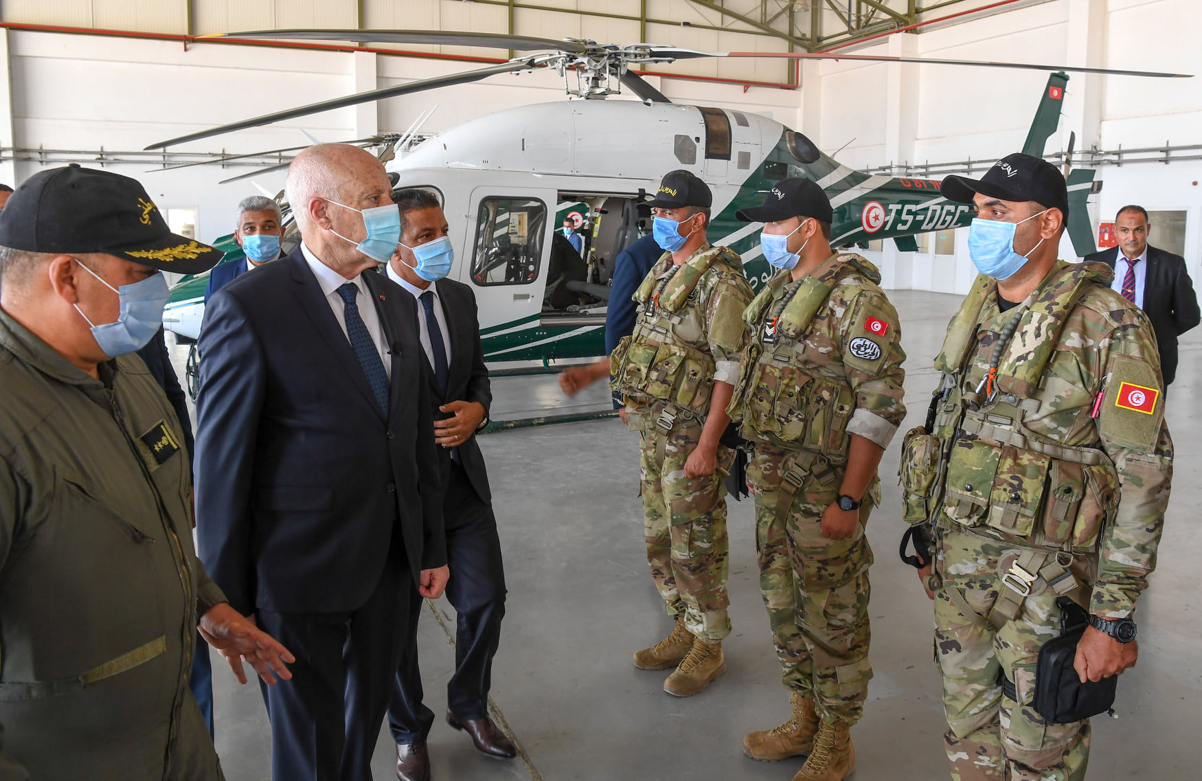 Kaïs Saïed préside le 65ème anniversaire de la Garde nationale