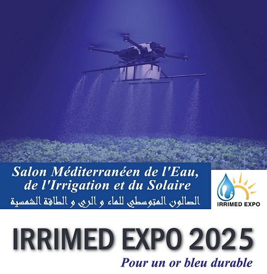 La 1ère édition du Salon Irrimed, du 17 au 20 juin 2025 à Tunis