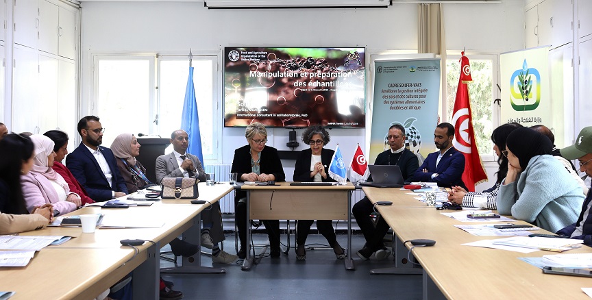 La FAO et le Japon appuient le renforcement des capacités analytiques des laboratoires pour une gestion durable des sols