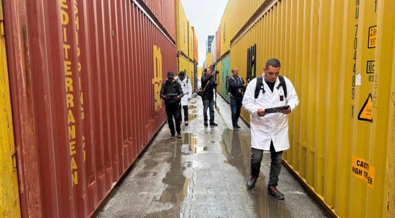 Radès: Des laboratoires mobiles mobilisés pour inspecter les conteneurs