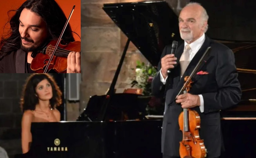 Les Fontanarosa père et fille, ainsi que Nemanja Radulović en concert à l’Hasdrubal de Hammamet